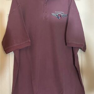 Grateful Dead Burgundy Polo Shirt
